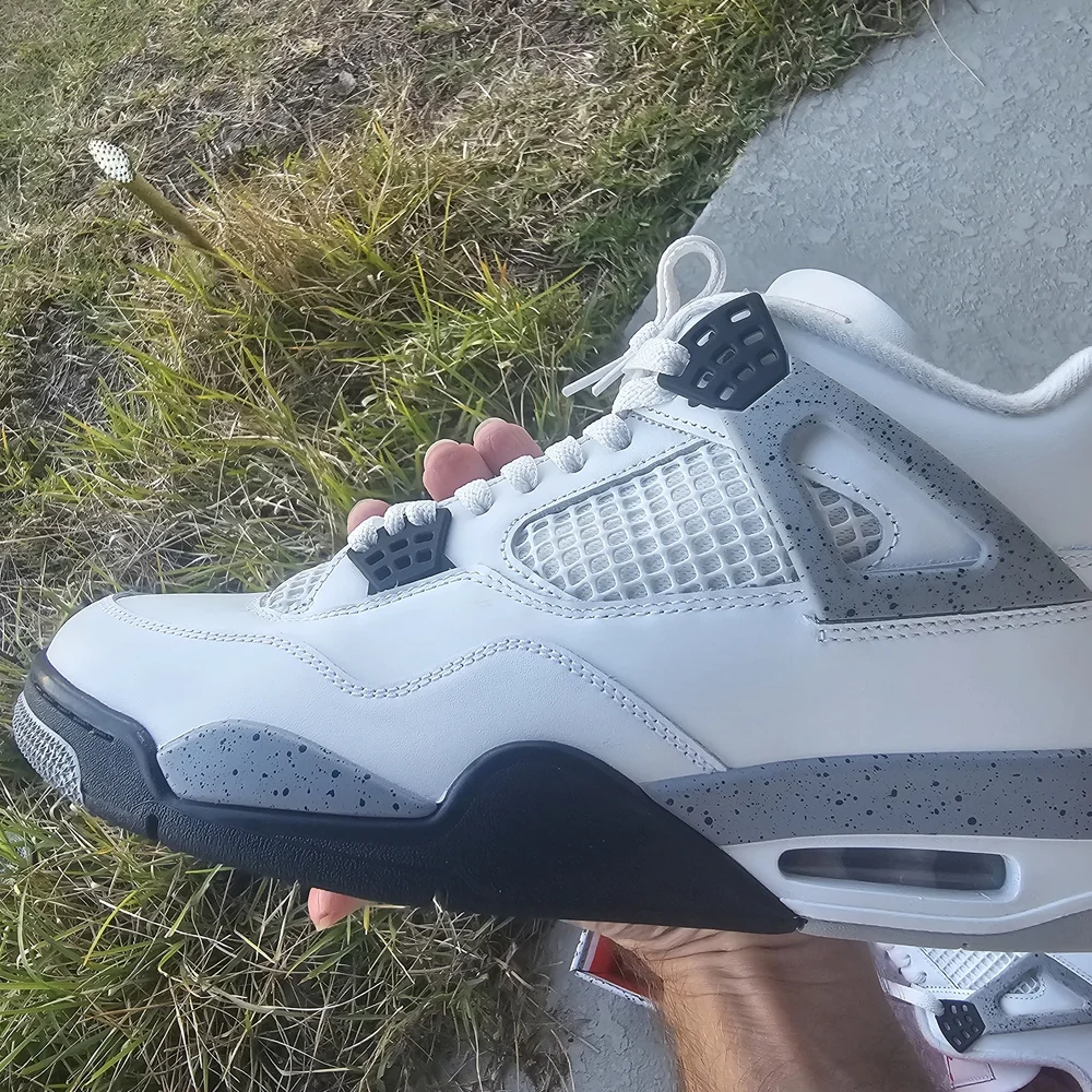 Size 11.5 - Air Jordan 4 Retro OG 2025 White Cement